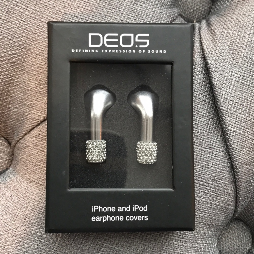 Swarovski iphone earplug covers